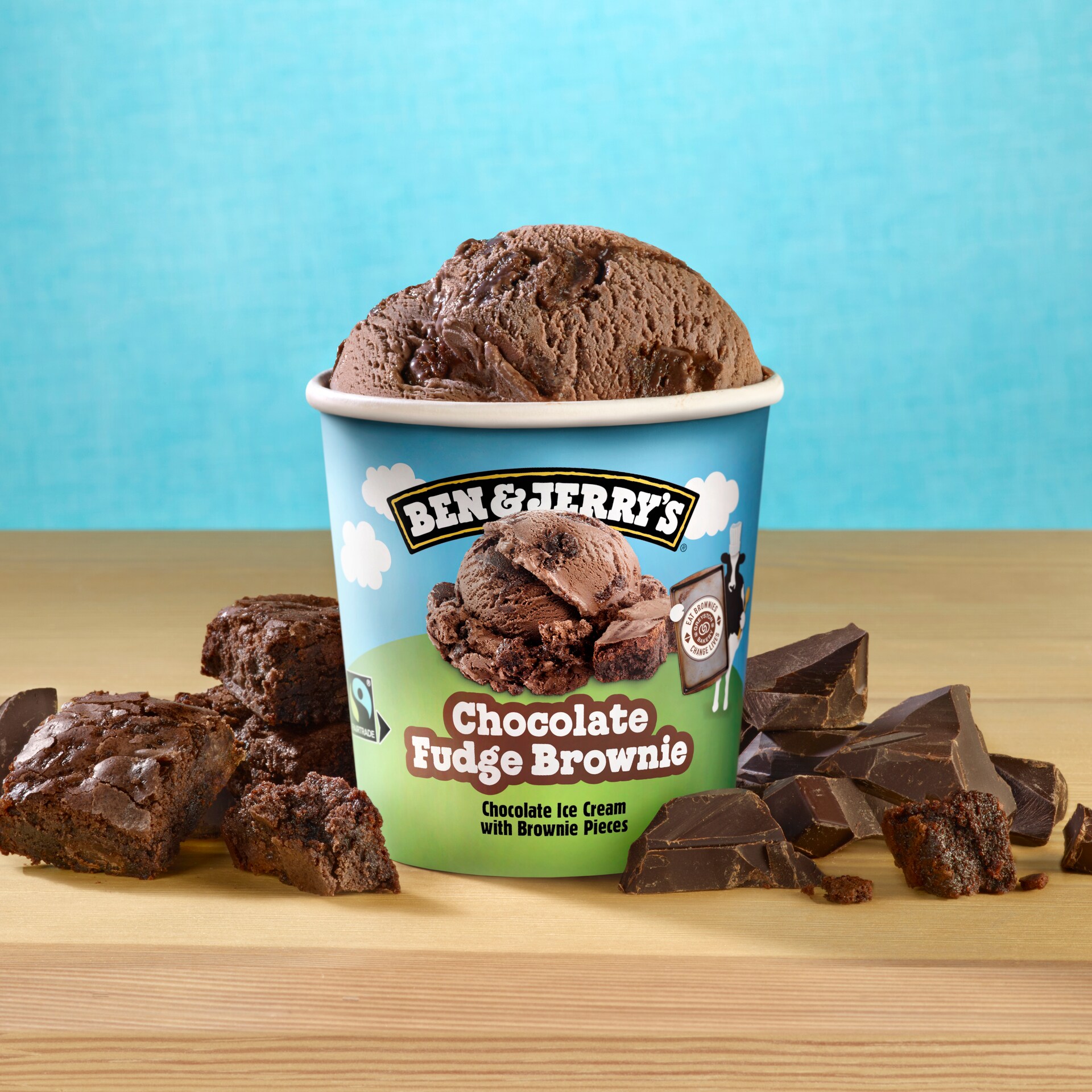 Chocolate Fudge Brownie Original Ice Cream Pint