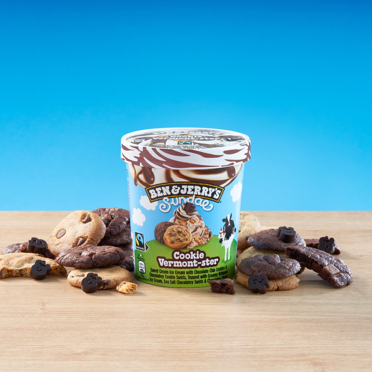 Cookie Vermont-ster Sundae - Tub 3 / 4
