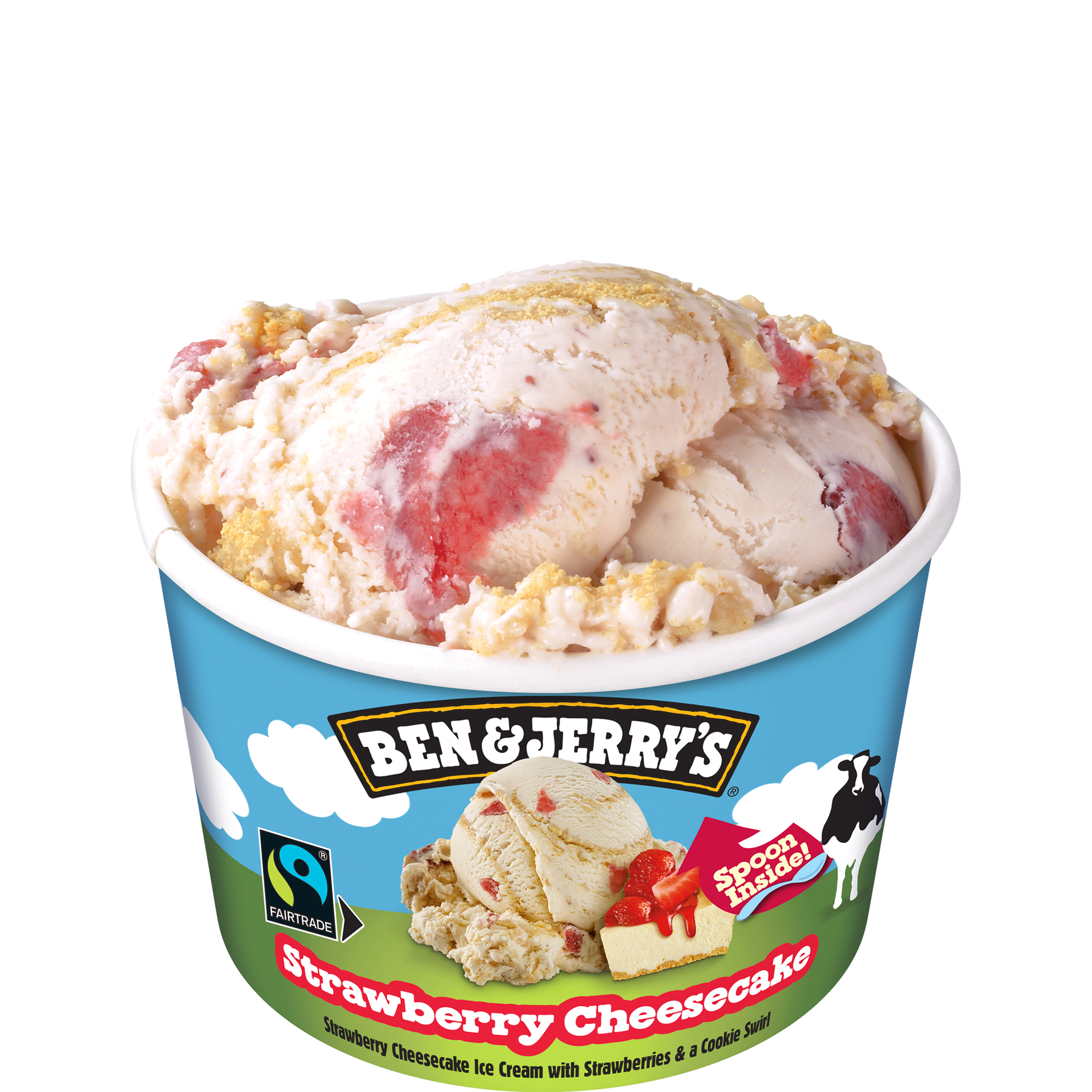 Strawberry Cheesecake Original Ice Cream Mini Cup
