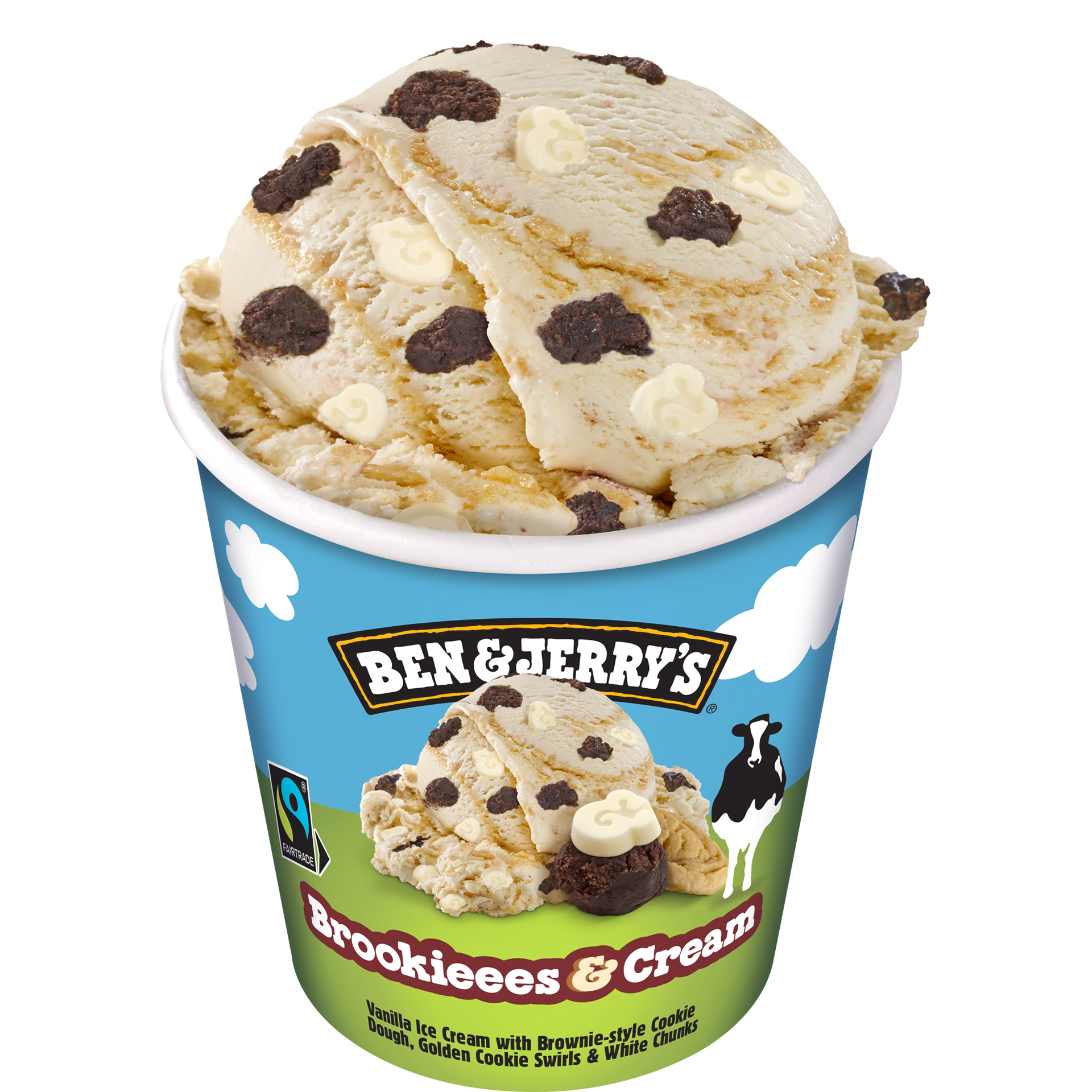 Brookieees & Cream Original Ice Cream Pint
