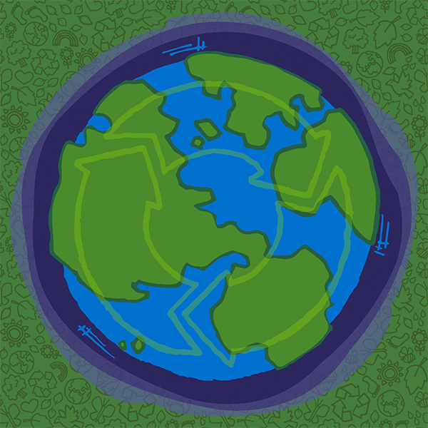 Εικονίδιο υπεύθυνα προμηθευόμενης συσκευασίας